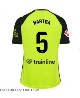 Günstige Real Betis Marc Bartra #5 Auswärtstrikot 2024-25 Kurzarm